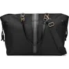 Elle Eleganza 32l Monogram Weekender Tote Bag In Black