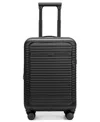 Elle Escape 22.5" Expandable Carry-on Suitcase With Front Laptop Pocket In Black