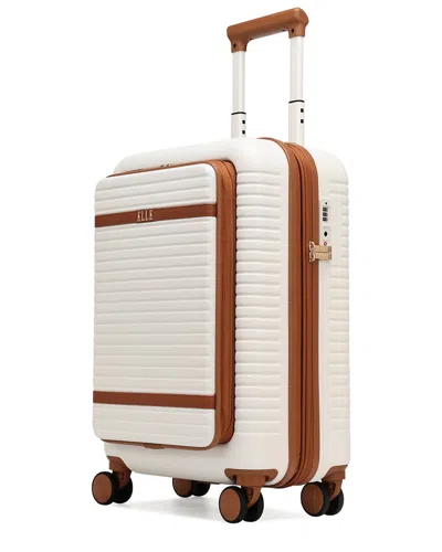 Elle Escape Expandable Carry-on Suitcase With Fron