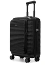 Elle Escape Expandable Carry On Suitcase With Front Laptop Pocket In Black