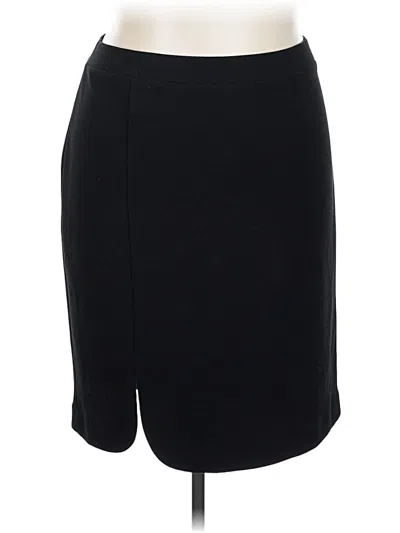 Pre-owned Elle Formal Skirt In Black