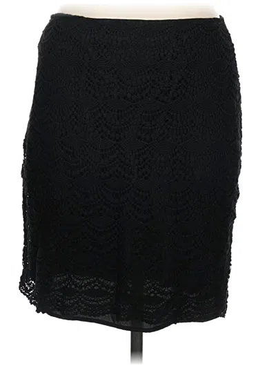 Pre-owned Elle Formal Skirt In Black