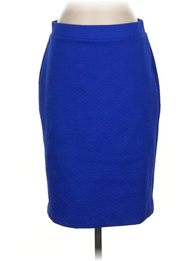 Pre-owned Elle Formal Skirt In Blue