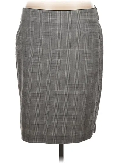 Pre-owned Elle Formal Skirt In Gray