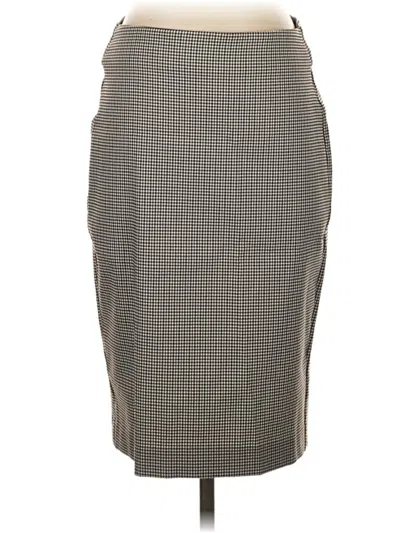 Pre-owned Elle Formal Skirt In Gray