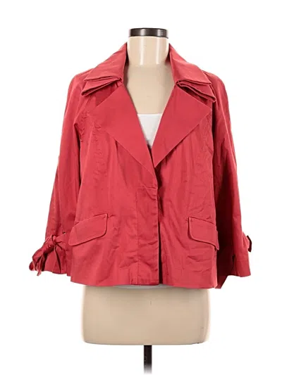 Pre-owned Elle Jacket In Red