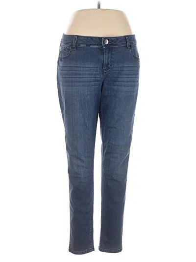 Pre-owned Elle Jeans In Blue