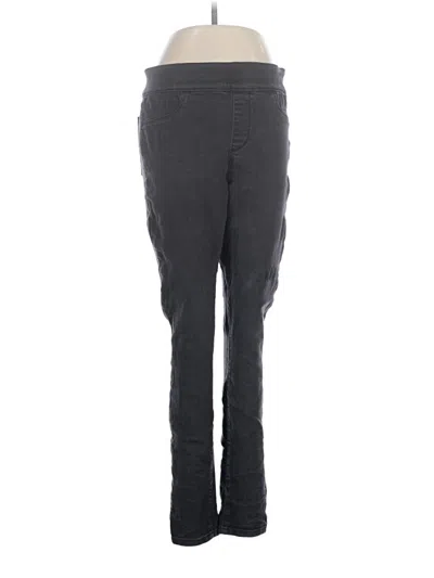 Pre-owned Elle Jeggings In Gray