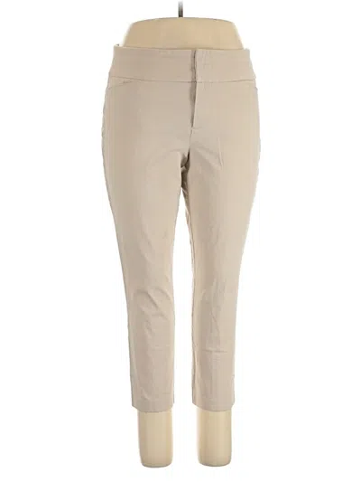 Pre-owned Elle Khaki Pant In Brown
