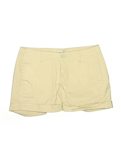 Pre-owned Elle Khaki Shorts In Yellow