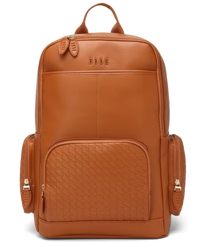 Elle Leisure Luxe 18" Backpack In Brown