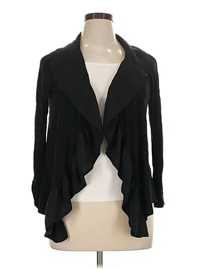 Pre-owned Elle Long Sleeve T-shirt In Black