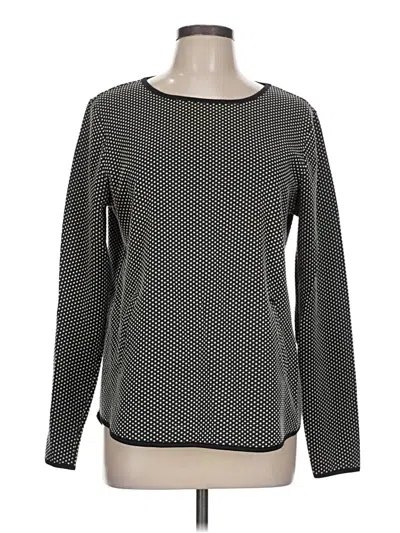 Pre-owned Elle Pullover Sweater In Black