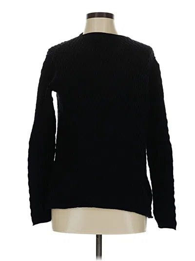 Pre-owned Elle Pullover Sweater In Black
