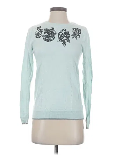 Pre-owned Elle Pullover Sweater In Blue
