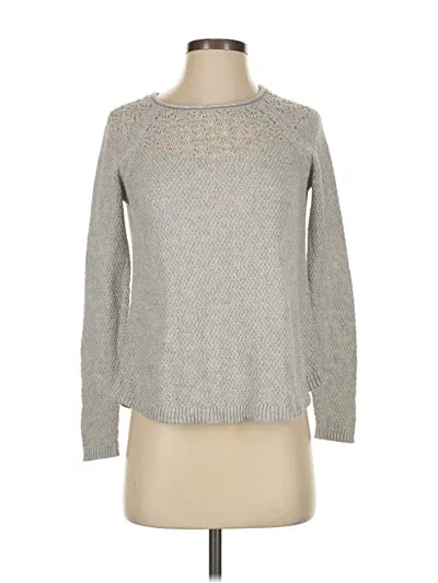 Pre-owned Elle Pullover Sweater In Gray