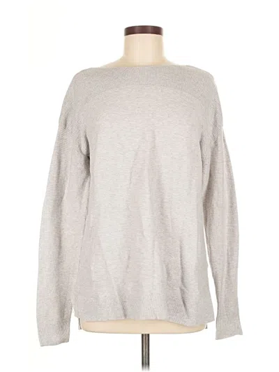 Pre-owned Elle Pullover Sweater In Gray
