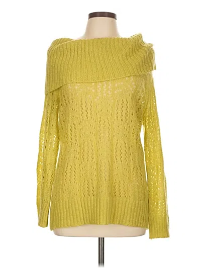 Pre-owned Elle Pullover Sweater In Green