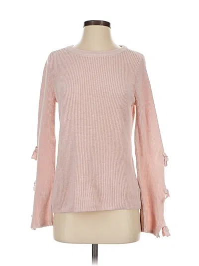 Pre-owned Elle Pullover Sweater In Pink
