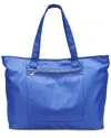 Elle Rendezvous 38l Twill Weekender Tote Bag In Blue