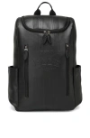 Elle Roamer 22l Vegan Leather Backpack In Black