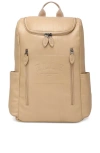 Elle Roamer 22l Vegan Leather Backpack In Brown