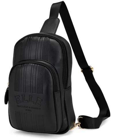Elle Roamer 2.8 Liters Chic Crossbody Bag In Black