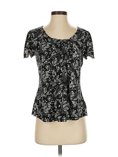 Pre-owned Elle Short Sleeve T-shirt In Black