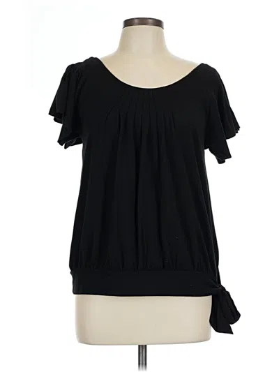 Pre-owned Elle Short Sleeve T-shirt In Black