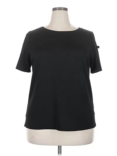 Pre-owned Elle Short Sleeve T-shirt In Black