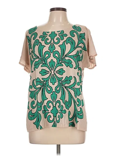 Pre-owned Elle Short Sleeve T-shirt In Brown