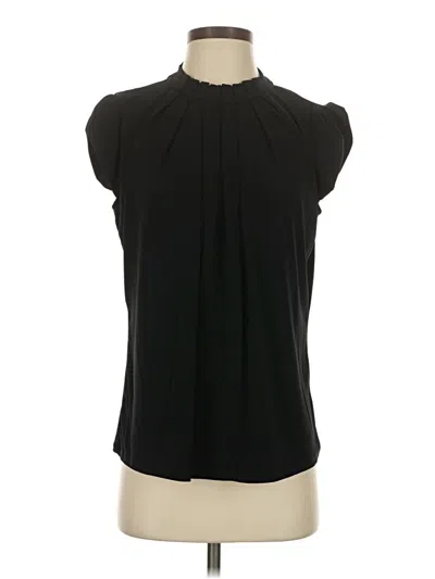 Pre-owned Elle Sleeveless Blouse In Black