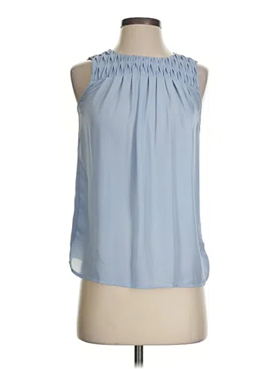 Pre-owned Elle Sleeveless Blouse In Blue