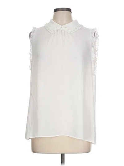 Elle Sleeveless Blouse In Ivory