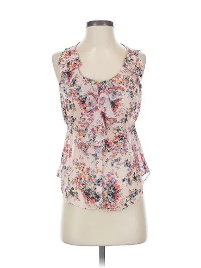 Pre-owned Elle Sleeveless Blouse In Pink