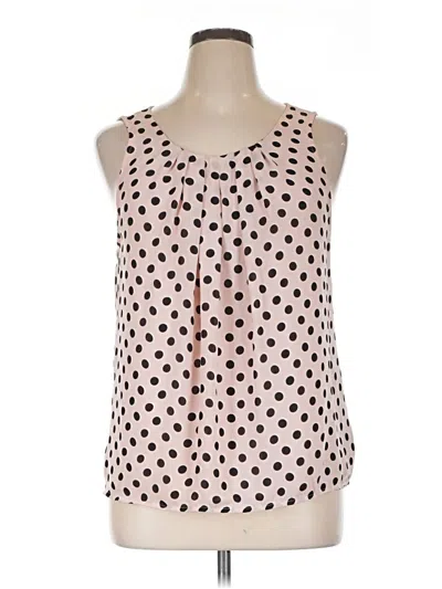 Pre-owned Elle Sleeveless Blouse In Pink