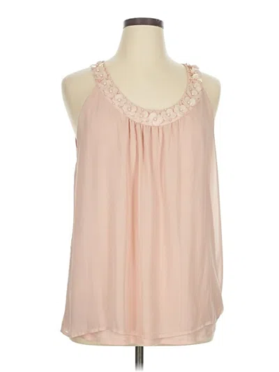 Pre-owned Elle Sleeveless Blouse In Pink