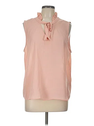 Pre-owned Elle Sleeveless Blouse In Pink