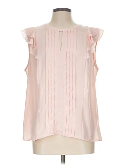Pre-owned Elle Sleeveless Blouse In Pink