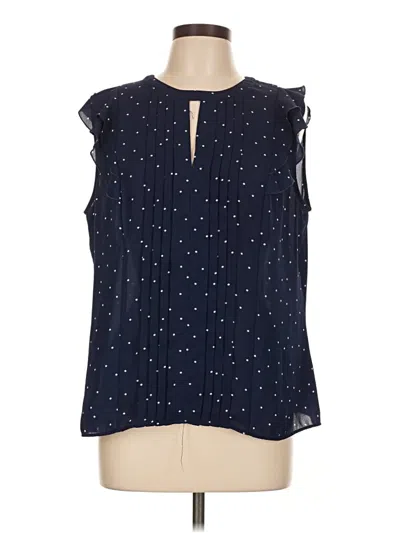 Pre-owned Elle Sleeveless T-shirt In Blue