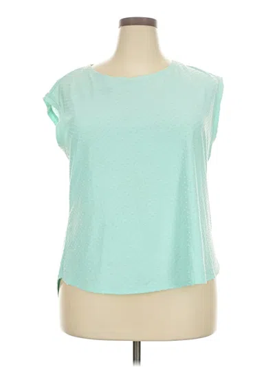 Pre-owned Elle Sleeveless T-shirt In Blue
