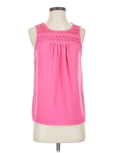 Pre-owned Elle Sleeveless T-shirt In Pink