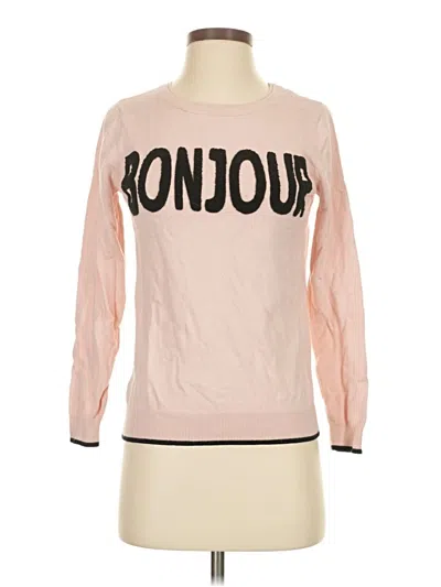 Pre-owned Elle Sweatshirt In Pink