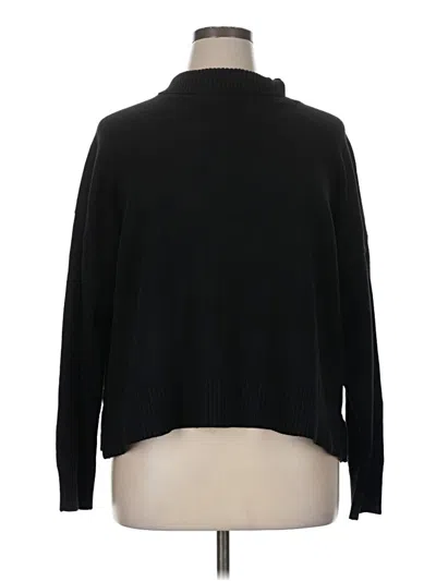 Pre-owned Elle Turtleneck Sweater In Black