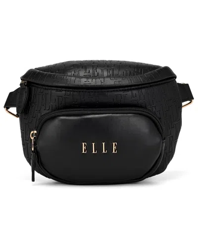 Elle Wayfarer 1.8 Liters Monogram Sling Bag In Black