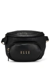 Elle Wayfarer 1.8l Vegan Leather Monogram Sling In Black