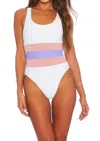 Ellejay Women's Randell One Piece In White In Multi