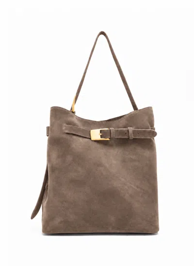 Elleme Belt Bag Suede Taupe