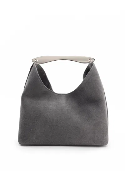 Elleme Boomerang Suede Grey - Silver