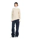 Elleme Boyfriend Jumper Cream In Cream